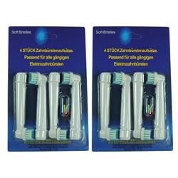 Gsparts 8PCS Replacement Electric Toothbrush Brush Heads For Oral-b Vitality Precision Clean