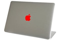 Red Macbook Air Logo Color Changer Vinyl Sticker Decal Mac Apple Laptop