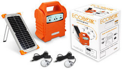 Ecoboxx Qube 50 Portable Solar Power Kit