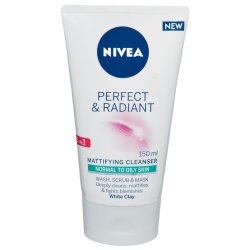 Nivea Perfect & Radiant Mattifying Cleanser 150 Ml