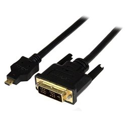 Startech.com HDDDVIMM2M 2M Micro HDMI To Dvi-d Cable 19 Pin HDMI D Male To Dvi-d Male - 1920 X 1200 Video