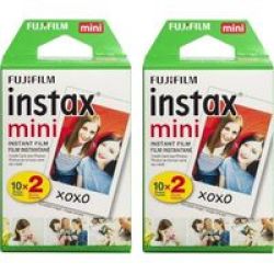 Fujifilm Instax MINI Instant Film - Twin Pack 40 Sheets