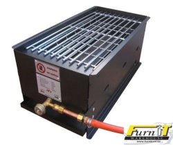 Gas Braai Single Burner - Mild Steel