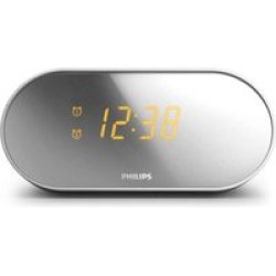 Philips AJ2000 12 Mirror Type Fm Clock Radio