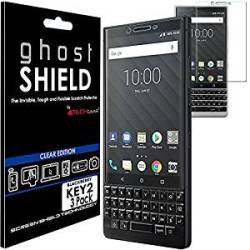 PACK Of 3 Techgear Screen Protectors To Fit Blackberry KEY2 Ghostshield Edition Genuine Reinforced T