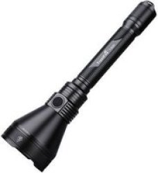 TrustFire T90R Kit A Rechargeable Flashlight 4800 Lumens 1600M Throw Black