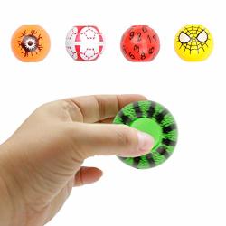 Entervending Spinner Balls 2"- Assorted Spinners - Fidget Toys Balls In Bulk 10 Pcs