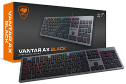 COUGAR Vantar Ax Black Rgb Gaming Keyboard