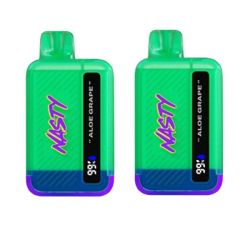 Nasty Disposable Rechargeable Vape 8500 Puff 50MG - Watermelon Ice 5 Pack