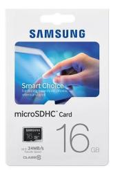 Samsung Mb-ma16e 16gb Micro Sdhc 15x11x1mm