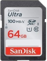 SanDisk Ultra Memory Card 64 Gb Sdxc Uhs-i Class 10 128GB Uhs-i U1 23.91X2.17X31.92MM