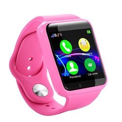 pink phone watch