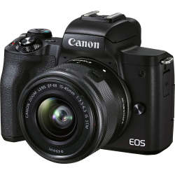 Used: Canon Eos M50 Mark II + 15-45MM Mirrorless Camera Kit
