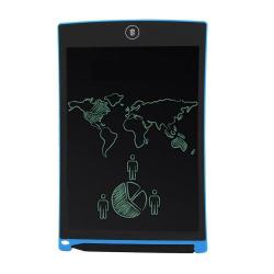 Howshow 8.5 Inch Lcd Pressure Sensing E-note Paperless Writing Tablet Writing Board Blue