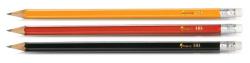 Hb Pencil With Eraser Sharpened - Black