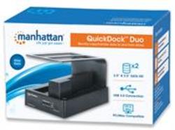 Manhattan QuickDock Duo SuperSpeed USB 3.0 to Dual SATA