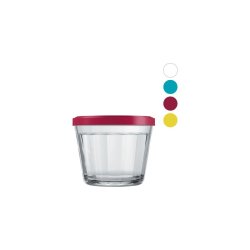 Nadir Americano Medium Bowl With Colour Plastic Lid 350ML