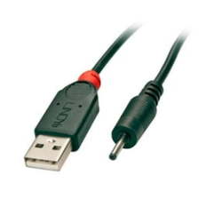 1.5M USB To 0.7MM Inner 2.5MM Outer Dc Cable