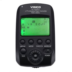 VC-818TXN Ittl Wireless Trigger For Nikon Dslr And Mirrorless Cameras