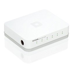 D-link 5-PORT Unmanaged Gigabit Switch - 5 Ports - 5 X RJ-45 - 10 100 1000BASE-T - Desktop