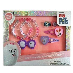 The Secret Life Of Pets Best Friends Forever Bff Bracelets Rings & Snap Clips