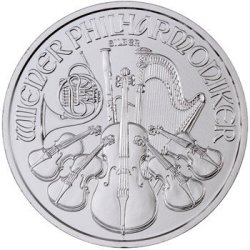 1 X One Ounce 2021 Silver Austrian Philharmonic Coin Includes Capsule