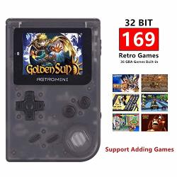 Tapdra Retro MINI Handheld Video Game Console System Classic 169 Built In English Games Support Up To 32GB Tf Card With Nes And Gba Games