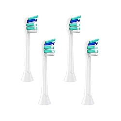 4 Pcs Replacement Brush Heads For Philips Sonicare Protectiveclean 4100 5100 6100?COMPATIBLE With Phillips Sonicare HX3 HX6 HX9 Series Electric Toothbrush