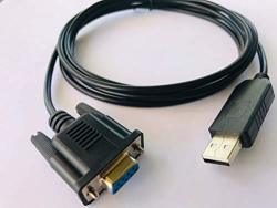 Konnectit USB To Serial Null Modem Adapter Ftdi Chipset USB To RS232 DB9