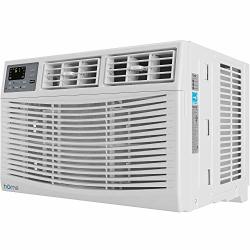 Homelabs 8 000 Btu Window Air Conditioner - Energy Star Certified Ac Unit With Digital Thermostat And Easy-to-use Remote Control - Ideal For Rooms