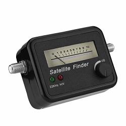 Oumij Campers Digital Satellite Signal Meter Finder 13-18V Dc Satellite Finders Extremely Sensitive Meter That Indicates Very Small Changes In Signal Strength.