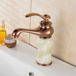 Single-handle Kitchen Mixer Sink Tap With Pull Out Spray 360 Degree Swivel Kitchen Faucet Sprayer Copper Hot And Cold Rose Gold Antique Washbasin Single