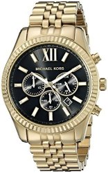 Michael Kors Men's Lexington Gold-tone Watch MK8286