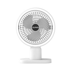 Desk Fan Cooling MINI Fan 3 Speeds Adjustment With Light