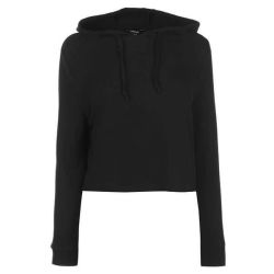 Golddigga Ladies Soft Fleece Hoodie - Black Parallel Import