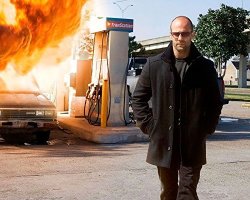 Jason Statham The Mechanic By Explosion 16X20 Canvas Giclee
