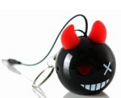 KitSound Mini Buddy Devil Bomb Micro Speaker