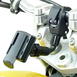Buybits Compact Quick Fix Motorbike Bike Handlebar Mount For Garmin Gpsmap 64