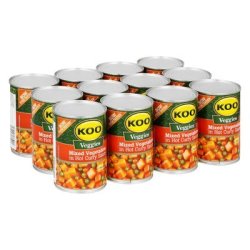Koo Vegatable Curry In Hot Sauce 420G X 12