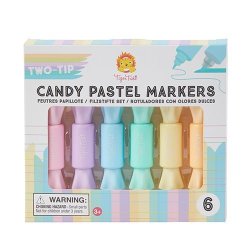 Markers Two Tip Candy Pastel