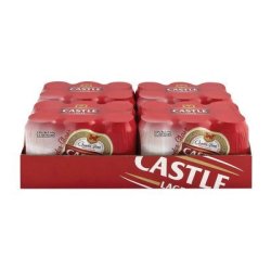 Castle Lager Beer Can 330ML X 24