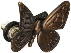 Monarch Butterfly Doorbell Ringer - Oiled Bronze