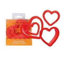 Cookie Cutters Heart Set Of 4