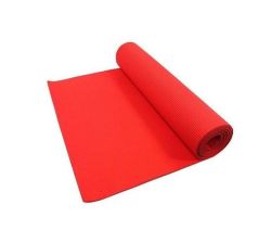 Yoga Mat - Black - Red