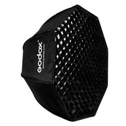 Godox Sb-ue 47" 120CM Umbrella Octagon Softbox Reflector With Honeycomb Grid For Speedlight Flash Bowens Mount
