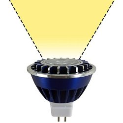 12V 5W Dimmable LED MR16 Light Bulb - 40W Equivalent - LEDB16 Warm White 2700K 45 Flood