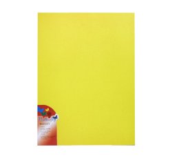 A2 Board 5 Sheet Bright Yellow