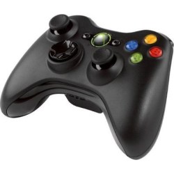 Wireless Controller Black - Xbox 360