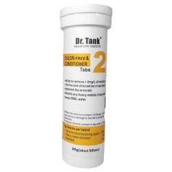 Dr. Tank 2 Chlor Free And Conditioner Tablets 20G 50PCS