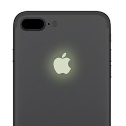 Iphone 7 Glow In The Dark Apple Color Changer Decal Regular And Plus - Vinyl Decal Sticker For Phone